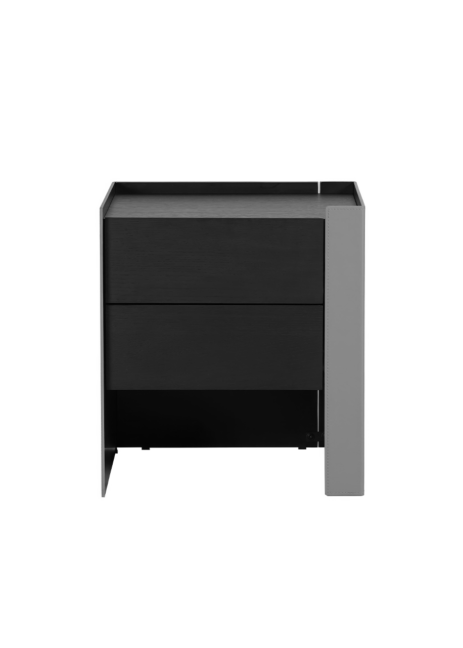 Night Stand Table with microfiber leather